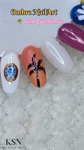 💅 Ombre Nails 🌴 ombre nail | #ombrenail #ombrenails #nailart