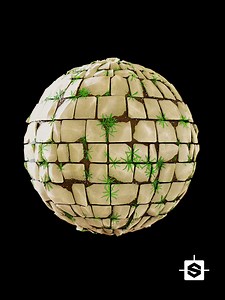 Stylized Stone Floor 003 - 3D TEXTURES