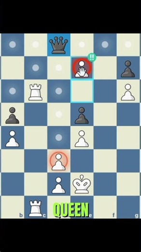 Pawn Sacrifice That Forced a Brilliant Checkmate Trap! #chess