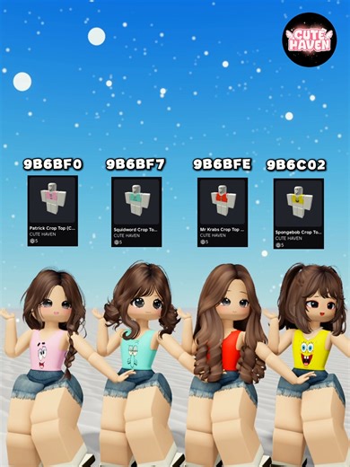 Stylish Spongebob Shirt for Roblox Outfits