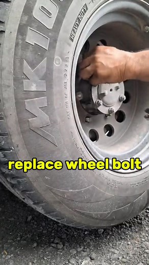 Replace wheel bolt #wheelbolt | Lujeno Ugpo