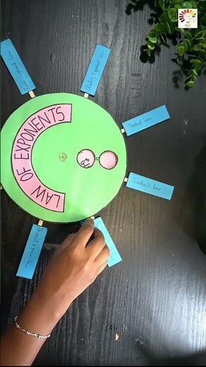 Law of exponents | Maths working model | Maths TLM | Maths project | Maths school project ideas