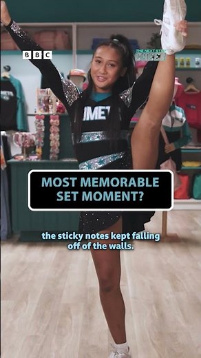 TNS: Cheer Q&A Heel Stretch Challenge 🤸‍♀️| The Next Step Cheer | CBBC