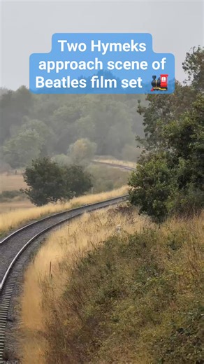🚂 HYMEK LOCOMOTIVES APPROACH BEATLES FILM SCENE 🚂 Did you know that scenes for The Beatles' debut film – A Hard Day's Night – were shot on the West Somerset Railway? In March 1964, during the height of Beatlemania, the first week of filming took place on a train travelling between London and Minehead. A scene was set at Crowcombe Heathfield Station and, in Minehead, John Lennon, Paul McCartney, George Harrison and Ringo Starr were greeted by hundreds of screaming children who had been given ti