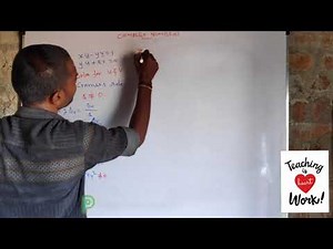 class 12 Cramer's rule on complex numbers