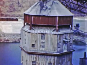 1946-48 8mm Home Movie - BLUESTONE DAM CONSTRUCTION - West Virginia