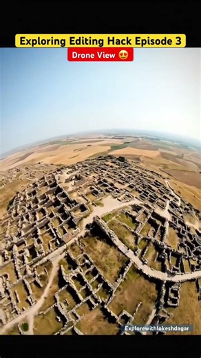 Drone view editing hack #explorewithlokeshdagar #delhifort #editing