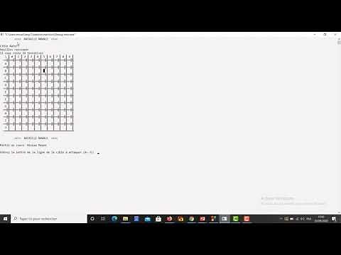 Apprndre le langage C !! Projet: Bataille navale