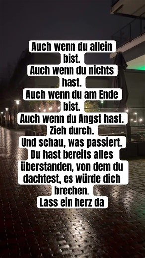Auch wenn du allein bist. #shortsfeed #mindset #wahrheit #zitate #heilung