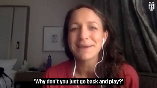 5.9K views · 58 reactions | 퐁퐞퐢퐧퐠 퐛퐫퐚퐯퐞. Olympic gold medalist Stephanie Cox joins The U.S. Soccer Podcast this week, sharing #USWNT memories and what went into her decision to put the boots back on ⚽️ Listen now ⤵️ Apple: https://ussoc.cr/04od Spotify: https://ussoc.cr/kh9i More: ussoc.cr/PodEp18 | U.S. Soccer | Facebook