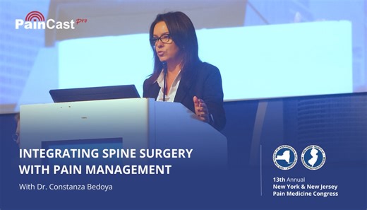 Dr. Constanza Bedoya - Integrating Spine Surgery with Pain Management 🌐🎥 Watch the full lecture at: https://paincast.com/video/integrating-spine-surgery-with-pain-management/ Dr. Constanza Bedoya highlights a synergistic approach to lumbar spinal stenosis (LSS) that integrates pain management and surgery for optimal outcomes. While conservative options like physical therapy, medication, and epidural steroid injections offer short-term relief, evidence shows minimal long-term benefit and potent