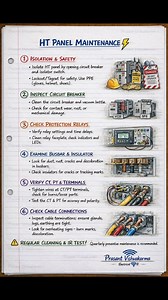 11K views · 93 reactions | ⚡HT Panel maintenance? #Electrician #electricalwifi #dgsets #ElectricalMaintenance #electricity #soft #VFD #transformer #substation #electricianlife | Electrical wifi | Facebook