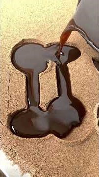 The process of turning a tin block into a wax block!