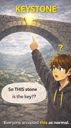 KEYSTONE PART 2 KEYSTONE?!!! Wait! So, this stone is the key? Everyone accepted this as normal. Please subscribe, like, comment, and share. #keystone #Curiosity #QuestionEverything #MindBlown #Etymology