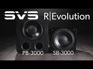 SVS R|Evolution PB-3000 and SB-3000 home audio subwoofers | Crutchfield