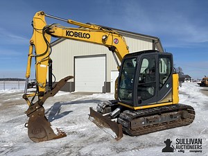 2015 Kobelco SK75SR Excavator | Construction
