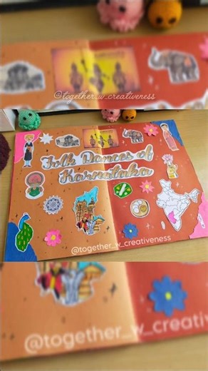 Turning this blank page to traditional vibes 🌸✨ #togetherwcreativeness #scrapbookideas #shorts