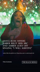 Mon Nov 25th, 2024 | 8:30AM ET Amber Riley Sings With The Boss __ We love a good vocal moment! Amber had a few seconds and did what needed to be done with Ms Diana Ross! __ Follow: @TheBLACKMedia for more updates in Black Entertainment. Be sure to click the notification bell 🔔 so you will never miss an update, and help us amplify our voices by sharing this post to your Stories and With Friends. #TheBLACKMedia | The BLACK Media
