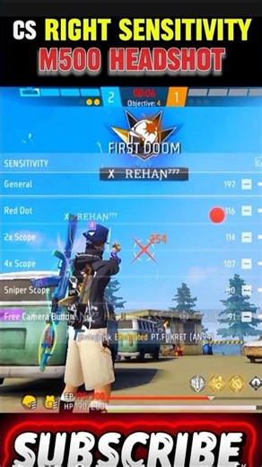 M500 Headshot Script?🖱️(Short & Bold): God Level M500 👑 #M500Headshot