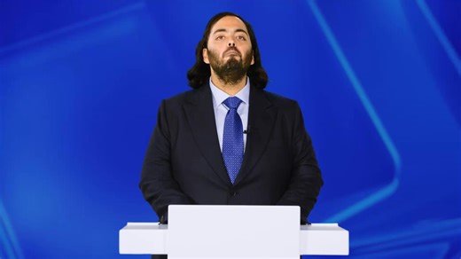 1M views · 16K reactions | World’s Largest Single-site Solar Project: Built across 5,50,000 acres in Kutch, Gujarat — three times the size of Singapore — this green energy hub will meet nearly 10% of India’s electricity needs within the next decade. #WeCare #RealisingAspirations #AGM2025 | Reliance Industries Limited | Facebook