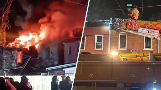 Multiple people displaced after fire spreads to 4 homes in Chester