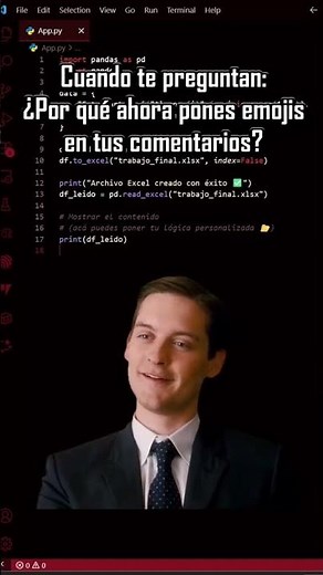 Porque pones emojis en los comentarios??