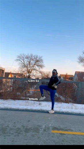 Very high key recovery run vibes #averagerunner #beginnerrunner #run #running