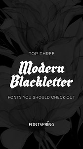 New trend alert ‼️ Blackletter Fonts are a must-have, adding a timeless and bold touch to your designs. Check out our collection now and stay ahead of the curve  https://crt.mk/3VEPrnN #TrendingFonts #MadeWithCreativeMarket | Creative Market | Facebook