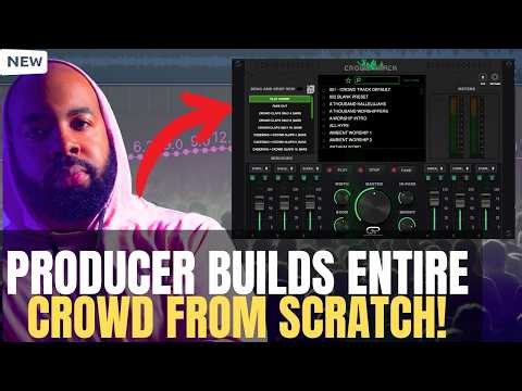 Producer uses THIS Plugin Build A Crowd FROM SCRATCH! #CrowdTrack