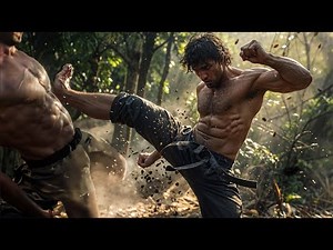 2025 Action Movie:Kung Fu Boy exposes gang secrets and is forced to flee to Hong Kong