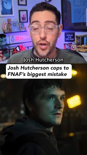Josh Hutcherson just copped to Five Nights at Freddy’s biggest flaw (Sources: THR, RT) | Pop Culture Brain