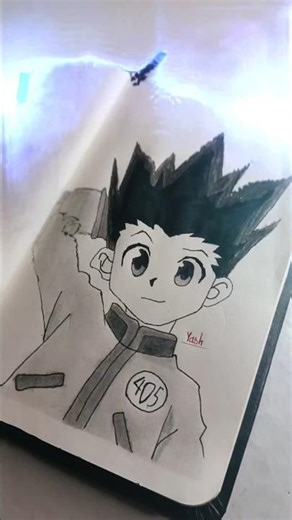 gon drawing. #art #shorts #drawing