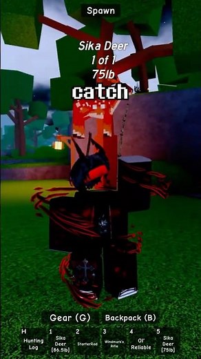 How to Catch Animals in my Roblox Hunting Game!! 🦊