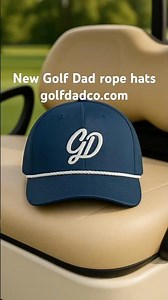 New GD Rope Cap. For golfers who love the game and off the course. golfdadco