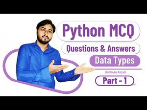 Python MCQ Questions with Answers - Data type - Part 1