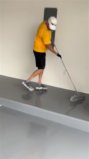 Crushed this oversized 4 car tandem epoxy/polyaspartic garage floor in JUST 1 DAY!!! Customer can be on it and move things in next day and BAM!! Another happy customer! | Custom Garage Concepts LLC | Facebook