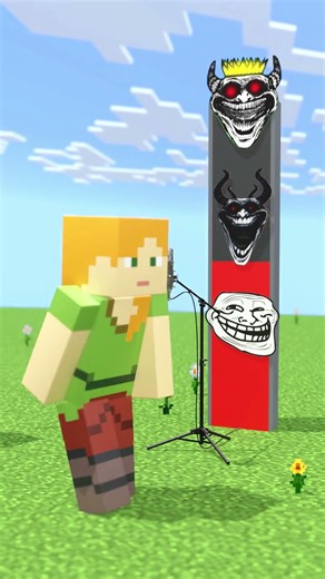 Who Sings Better?. #animation #minecraft #comedy