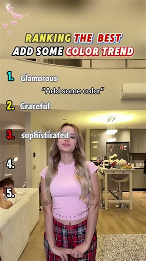 Ranking The Best Add Some Color Trend ✨#tiktoktrend #fypシ゚viral #ranking #usa #addsomecolor