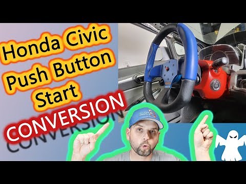 Ep 10: How to Install a Push Button Start in a Honda Civic JDI Ghost Key