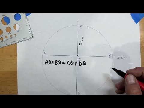 Find The Radius of A Circle With Math