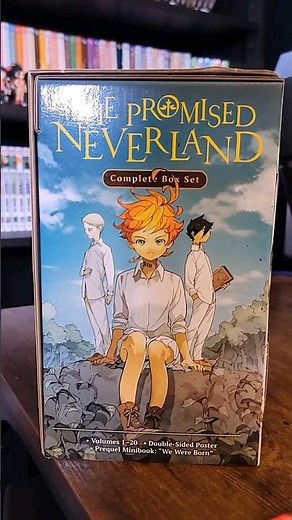 UNBOXING My The Promised Neverland MANGA BOX SET