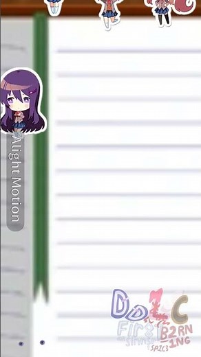 i gently open the door... "Sayori?" "......." ft. °°□♧(DDLC)