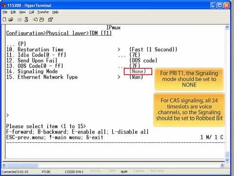 RAD IPmux Configuration Guide - North America