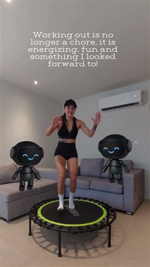 Dance away calories? Yes please! Join me on the rebounder to have fun, get fit and get healthy!