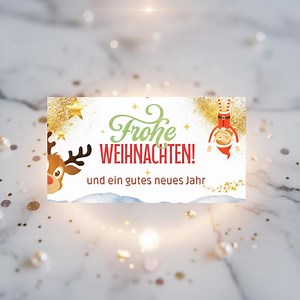 Small Christmas Cards – Mini Greeting Cards for Personal Messages and Loving Greetings - Etsy Canada