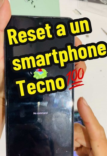 Cómo formatear y reiniciar teléfonos Tecno