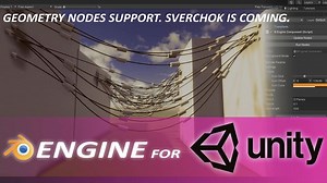 Blender のジオメトリノードジェネレータをUnityで使用できるようになる Bengine For Unity