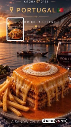 Portugal's Legendary Francesinha 🇵🇹 | The Sandwich That Defines a Nation | 32 Tables