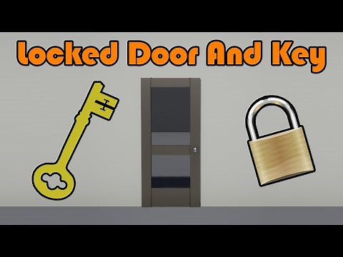How To Open A Locked Door With A Key - Unreal Engine 4 Tutorial