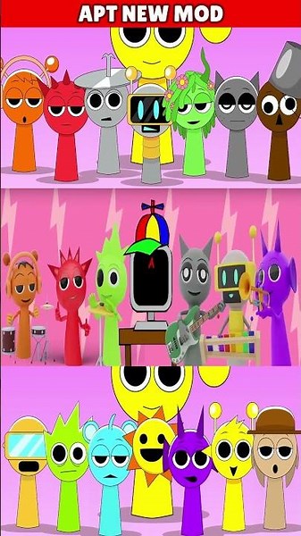 Incredibox Sprunki Apt New Mod MIX VERSION